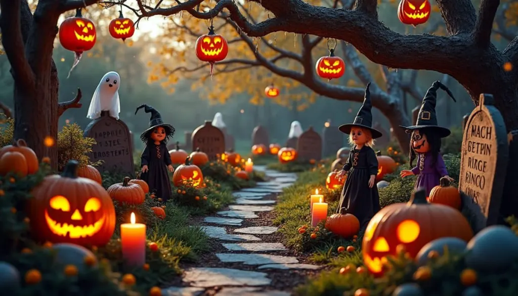 From Backyard to Boo-yard: A Spooky Halloween Garden Walkthrough 🎃👻