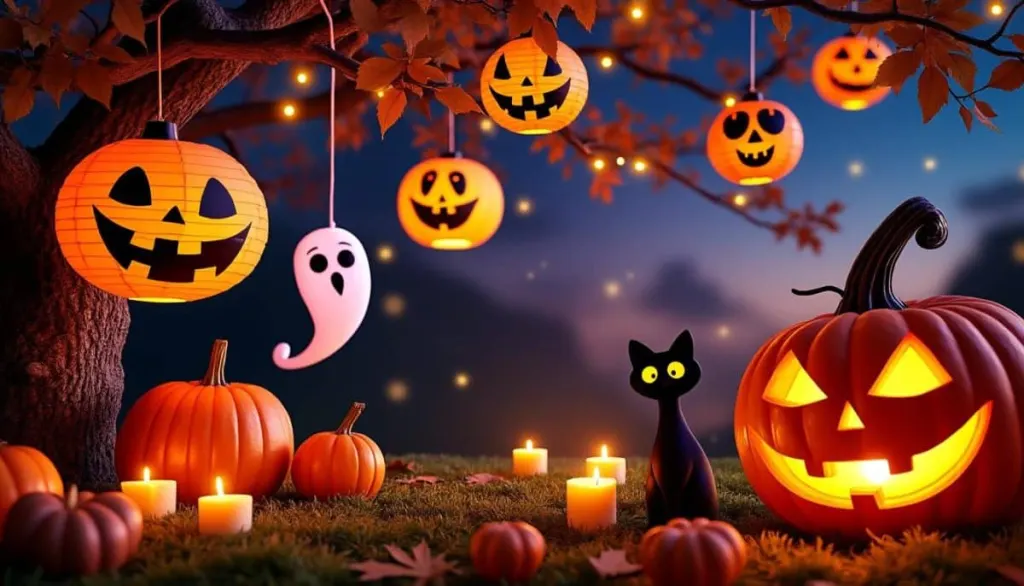 Light Up Halloween with DIY Paper Lanterns 🎃✨