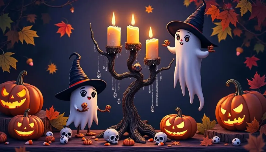Spooky Chic: Halloween Candlesticks That Haunt Your Decor 🕯️🎃