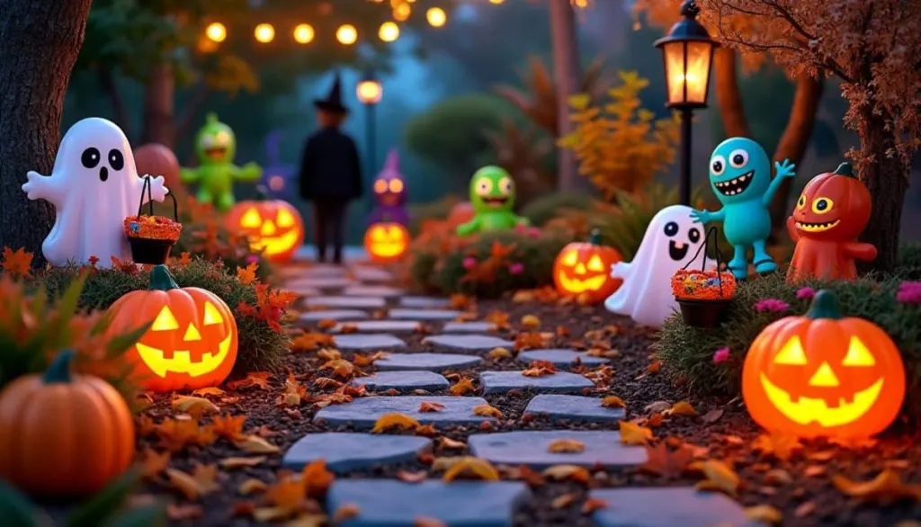 Light Up Your Halloween Walkway with Solar Pathway Lights 🎃✨