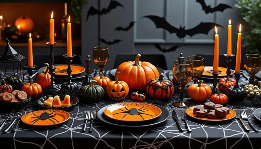 Spooky Chic: 🕸️ Spider Web Table Runners for a Hauntingly Stylish Halloween 🕷️