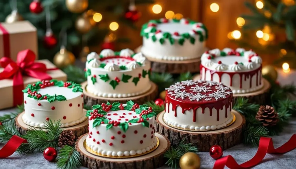Stunning Christmas Cakes: Easy Recipes & Festive Designs 🎂✨