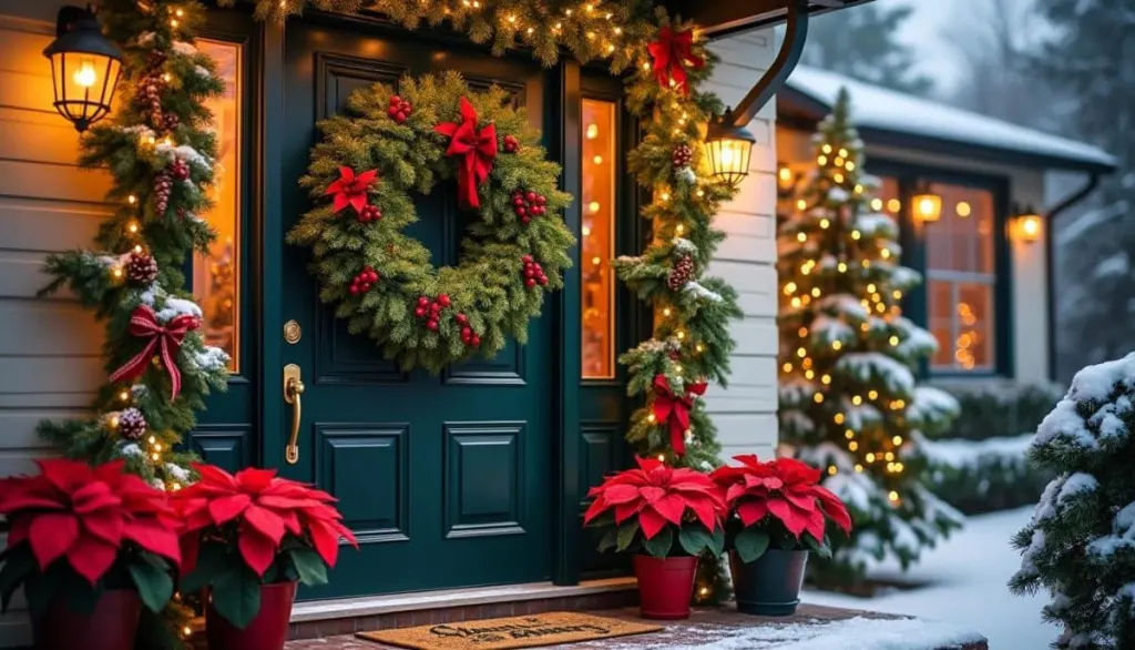 ❄️ Festive Fronts: Creative Christmas Door Makeover Ideas 🎄