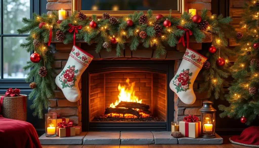 🎄 Cozy Up Your Fireplace: Ultimate Christmas Mantle Decor Guide 🔥