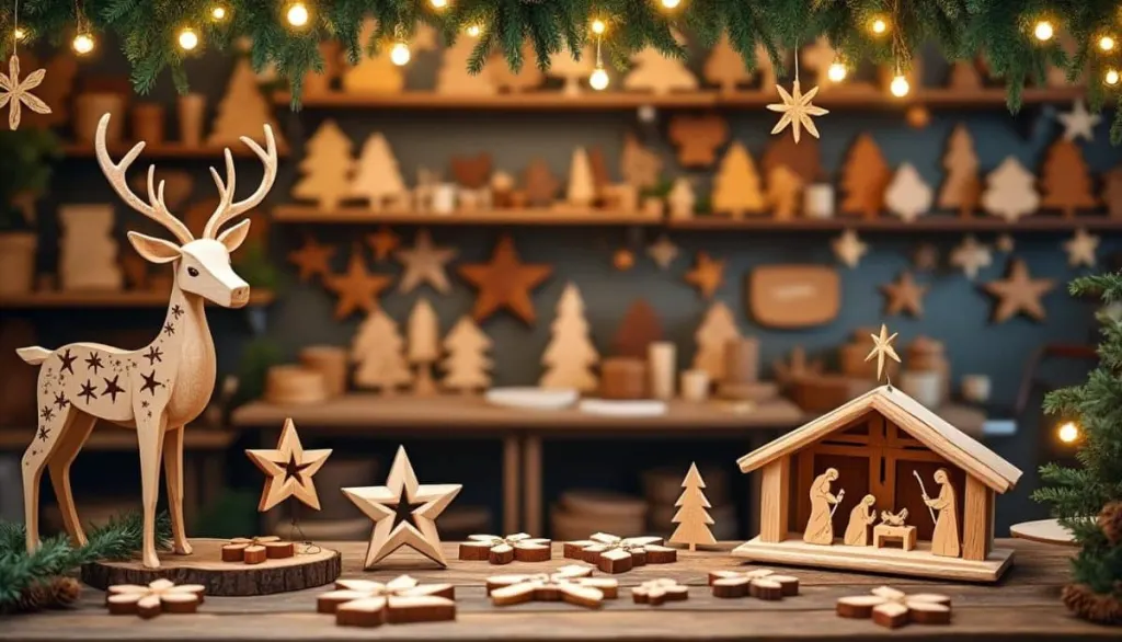 Festive Wood Crafts 🎄: Transforming Scrap Lumber into Christmas Magic