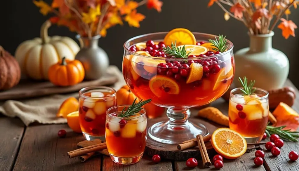 Thanksgiving Punch 🍹: Crowd-Pleaser Party Recipe 🎉