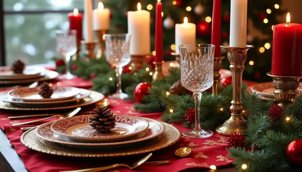 🎄 Stunning Christmas Tablescapes: Festive Table Setting Ideas ✨