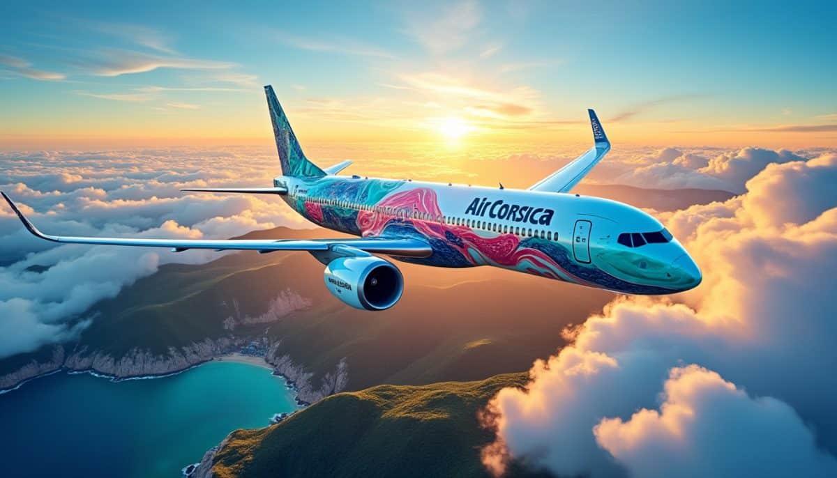 découvrez la collaboration innovante entre air corsica et oia creazione, alliant créativité et excellence dans le ciel. voyagez avec style et profitez d'une expérience unique et inoubliable à bord de nos avions, où design et confort se rencontrent.