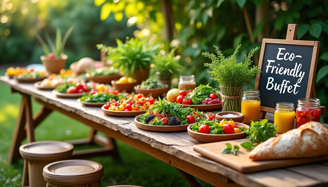 Astuce pour un buffet écoresponsable