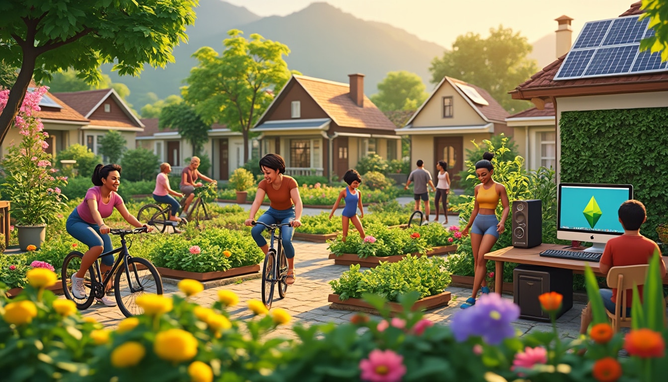 Découvrez en profondeur le gameplay du pack d’extension des Sims consacré à l’Écologie – Toujours prêt pour le clavier !