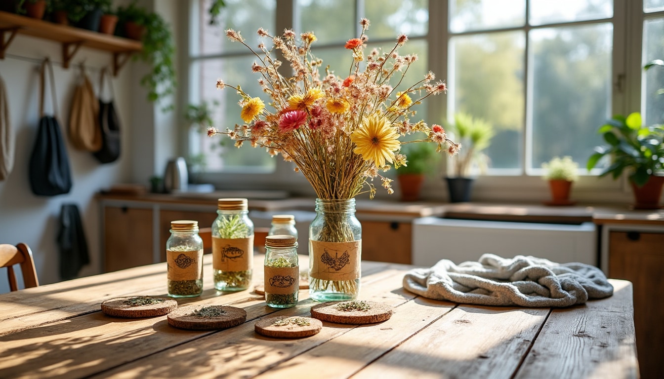 Façonner une table zéro déchet avec des DIY