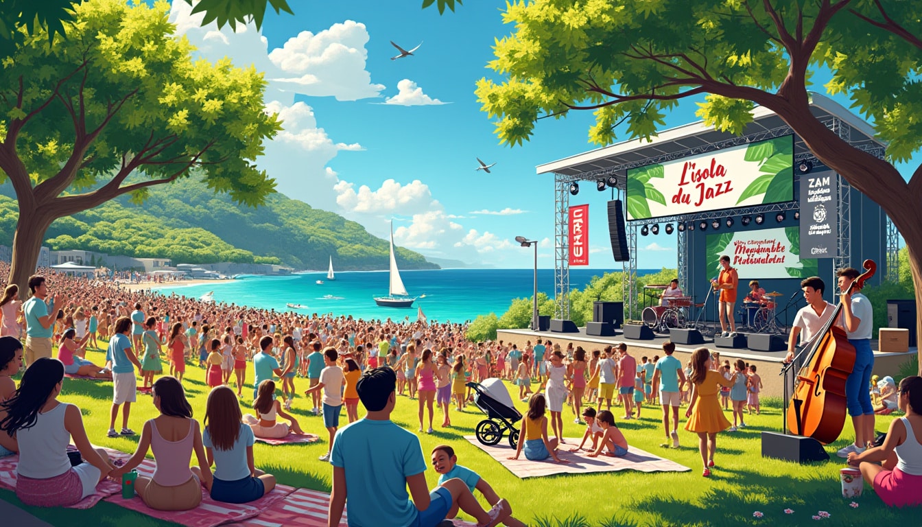 L’Isola du Jazz : un festival de musique durable et accessible, du 6 au 8 juillet 2024