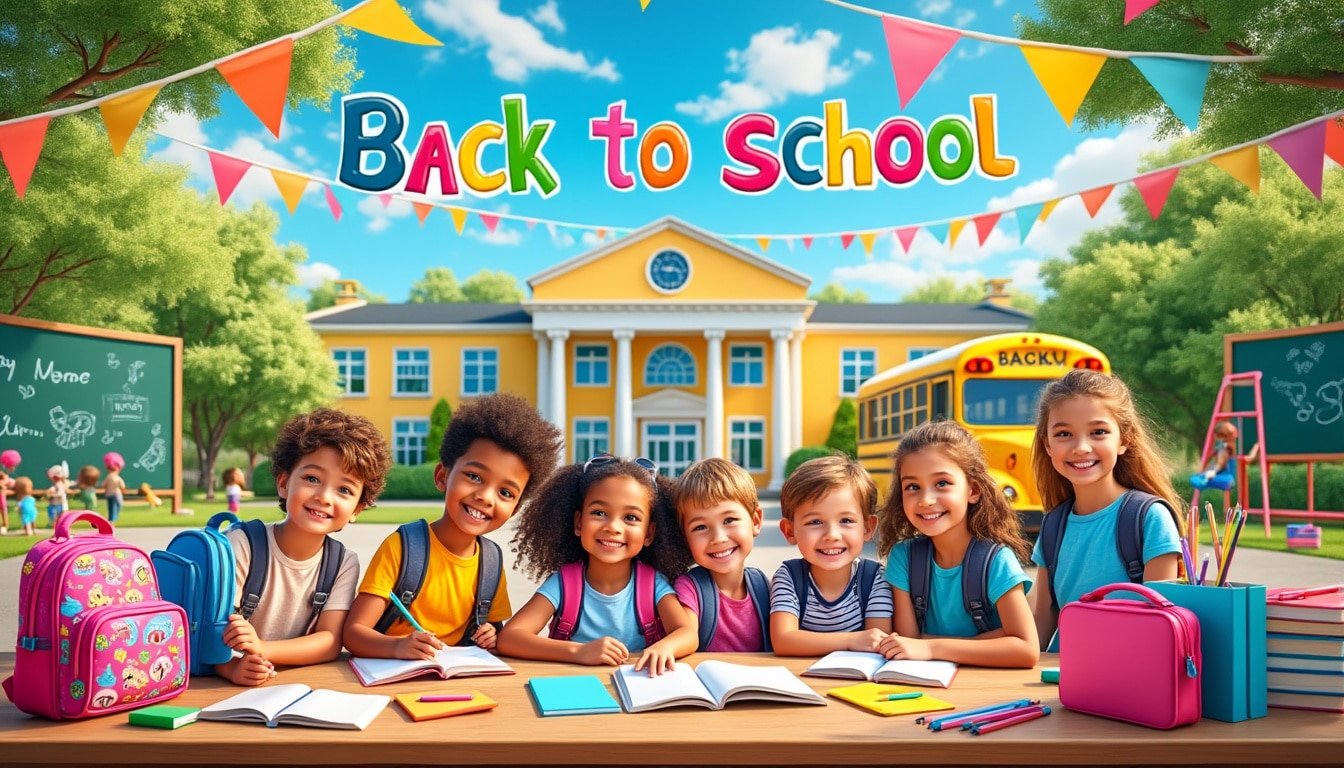 Préparez-vous pour la rentrée scolaire !