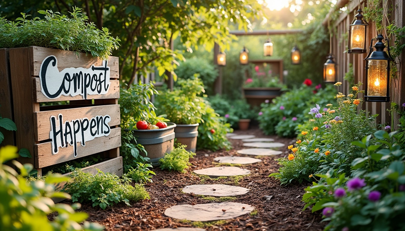 projets DIY pour un jardin zéro déchet