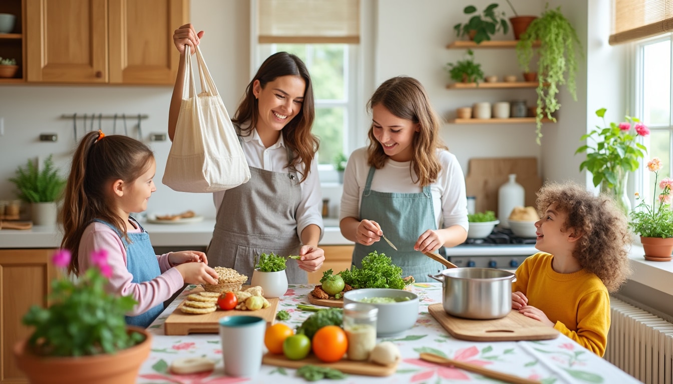 Adopter un mode de vie zéro déchet en famille