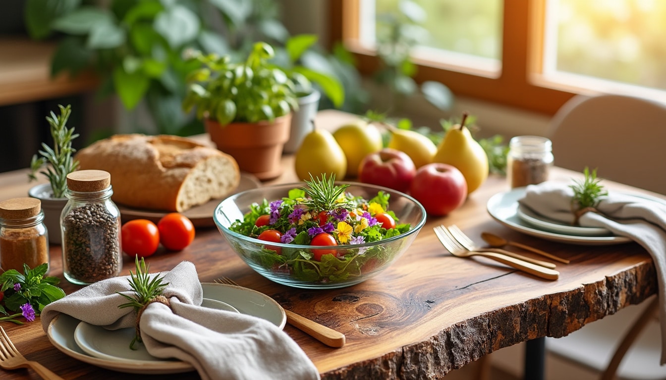 Conseils pour une table à manger zéro déchet
