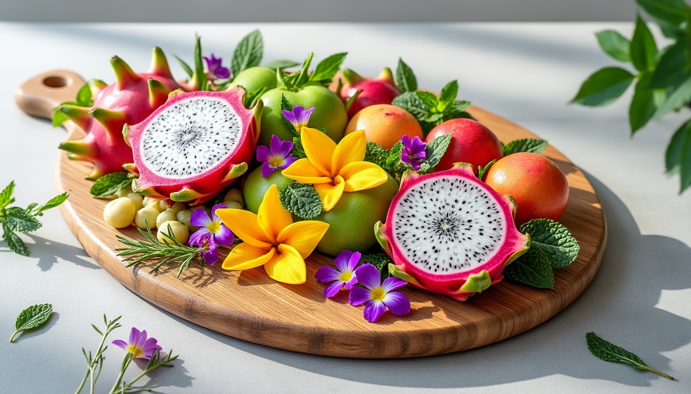 Créer des plateaux de fruits décalés et écoresponsables