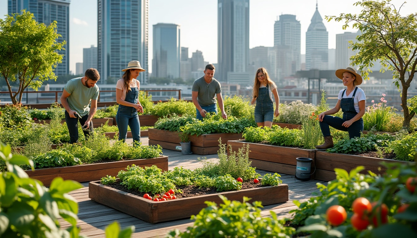 Créer son propre potager urbain pour un mode de vie durable
