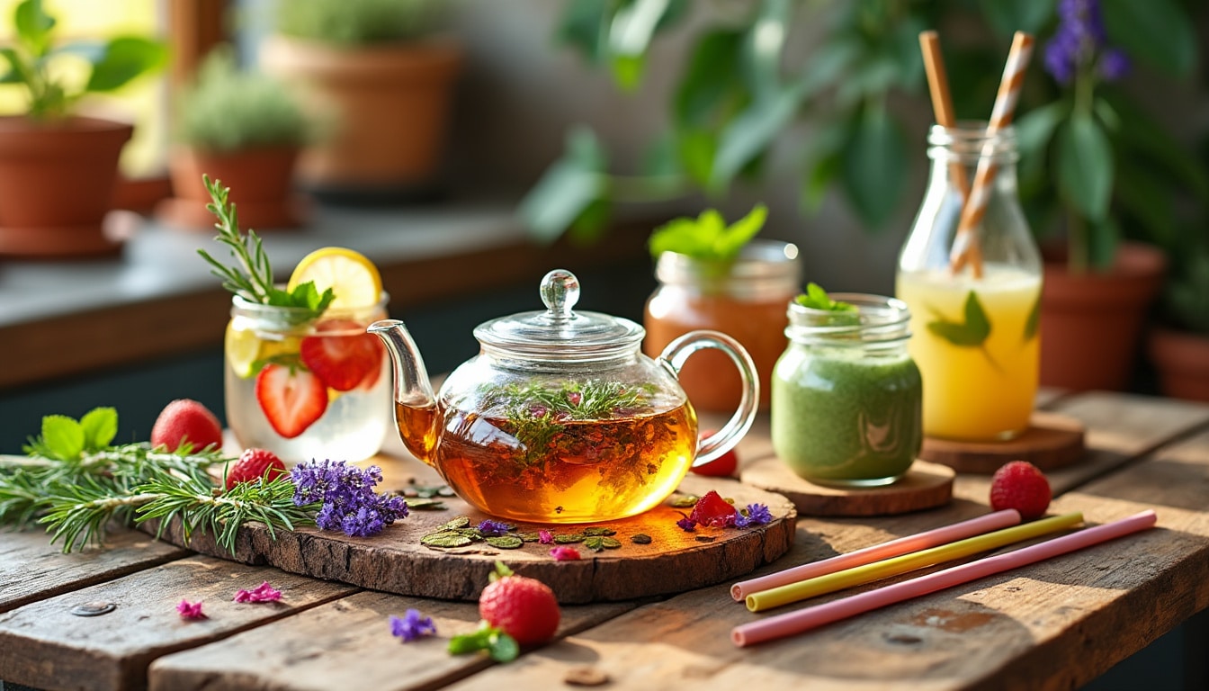Des boissons zéro déchet pour accompagner vos plats