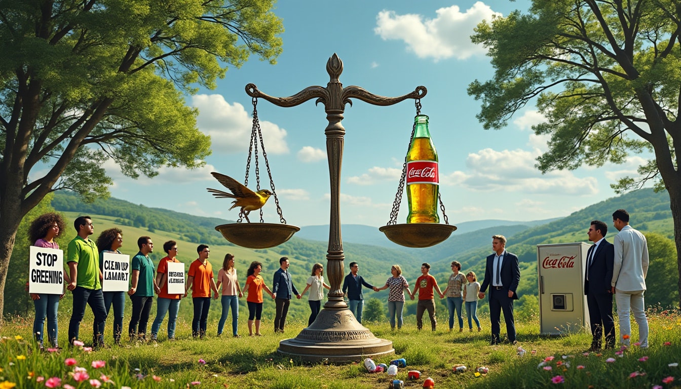France Nature Environnement intente une action en justice contre Coca-Cola pour greenwashing