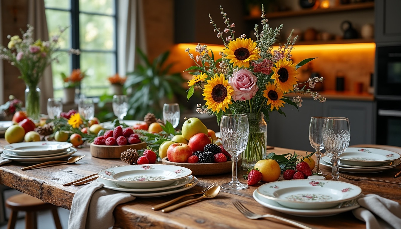 L’art de bien dresser une table zéro déchet