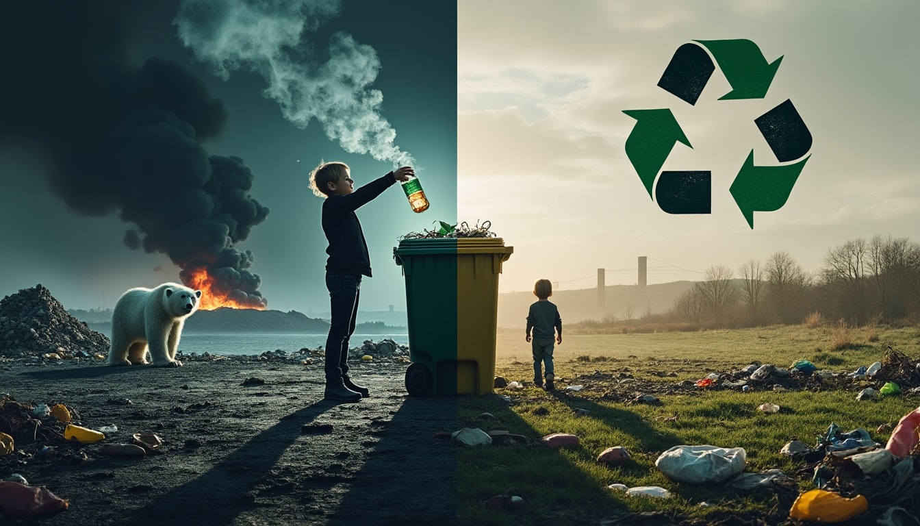 Le recyclage des déchets : mythes et réalités