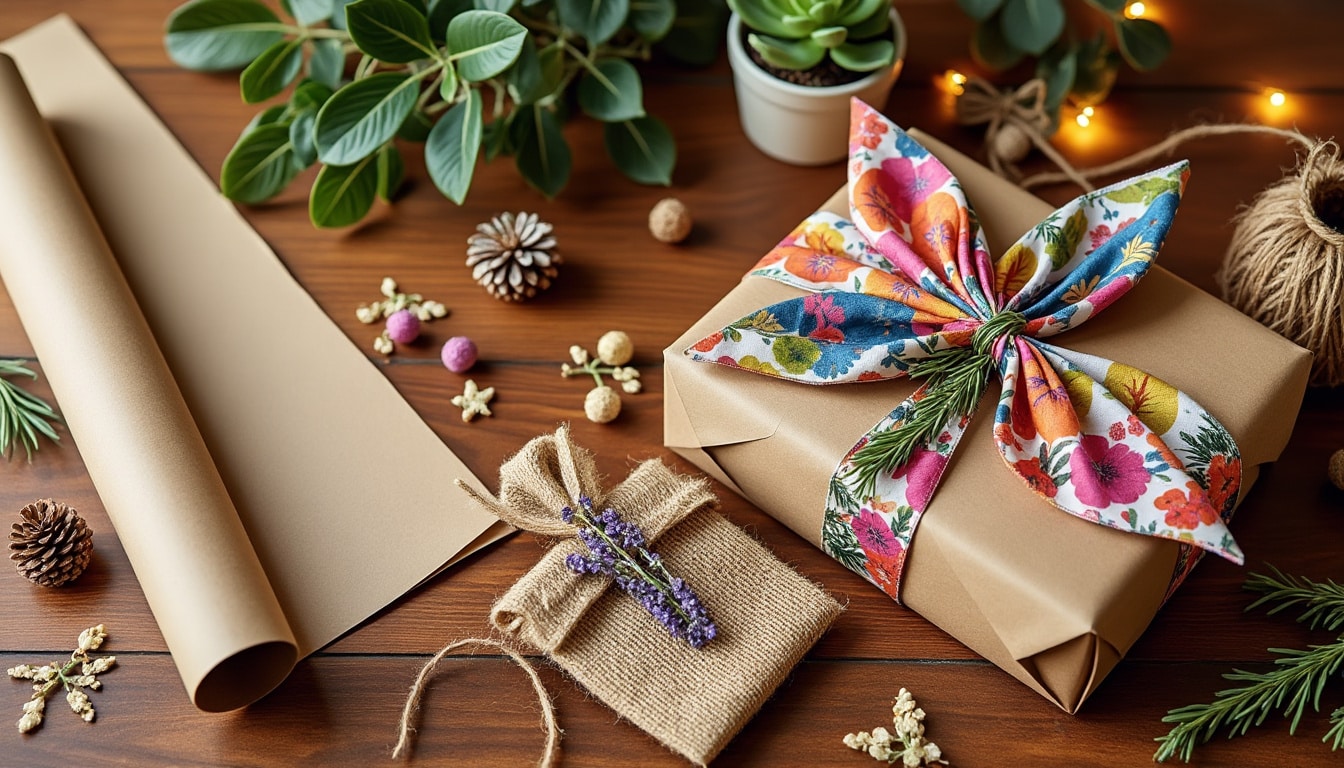 Options Écologiques pour Emballer Vos Cadeaux