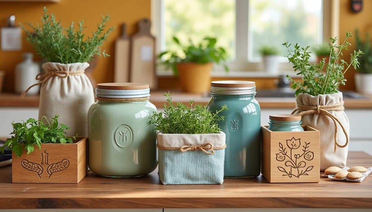 découvrez des idées originales pour personnaliser vos contenants de cuisine grâce à des projets diy créatifs. transformez vos accessoires culinaires en véritables œuvres d'art et ajoutez une touche unique à votre espace de cuisine!