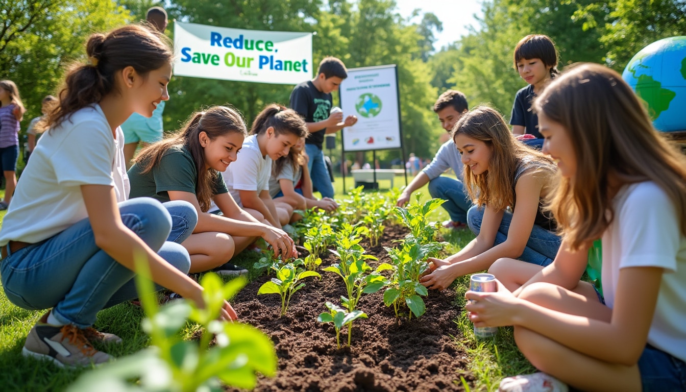 Comment impliquer les jeunes dans l’écologie lors d’événements