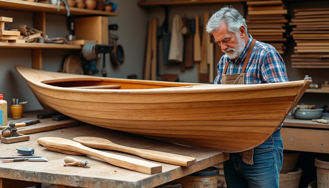 Création d’un bateau à hélice en bois recyclé : Mon atelier de fabrication