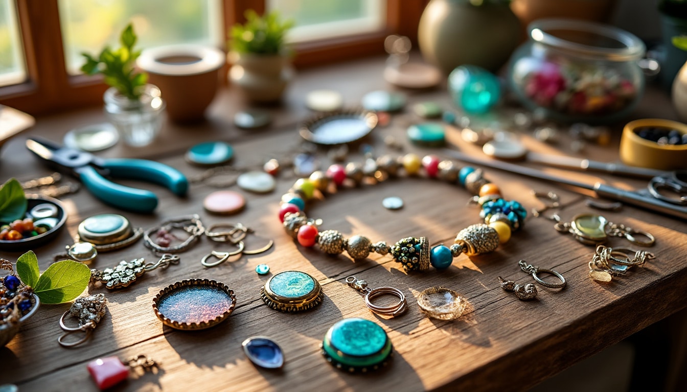 DIY : Créer des bijoux à partir de matériaux recyclés