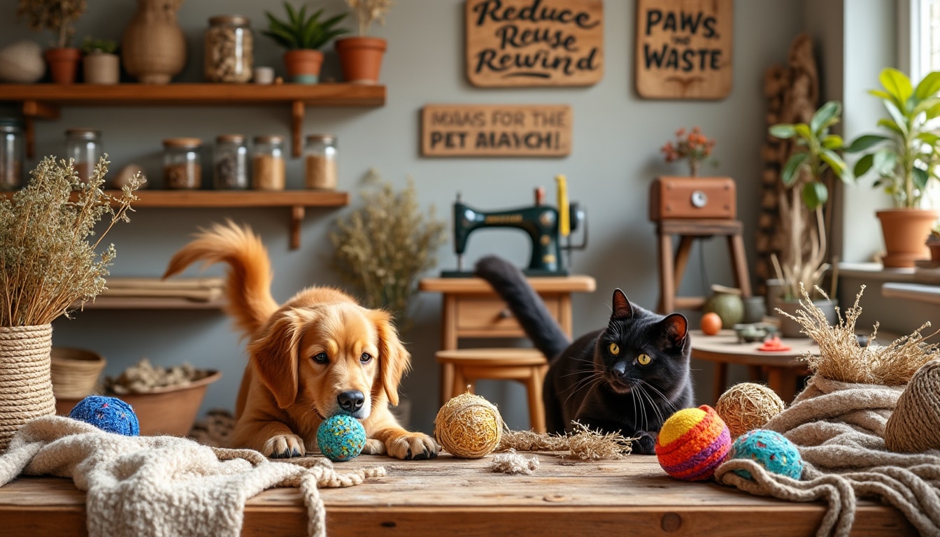 DIY : Créer ses propres produits pour animaux zéro déchet