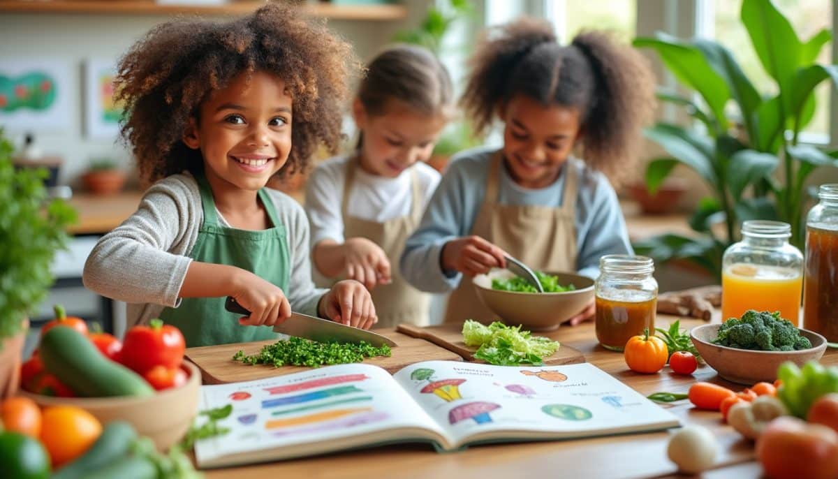 découvrez comment impliquer vos enfants dans une cuisine zéro déchet, en les sensibilisant à l'importance de la réduction des déchets tout en s'amusant. apprenez des recettes simples et des astuces pratiques pour cuisiner de manière durable, éveillant ainsi leur créativité et leur responsabilité environnementale.