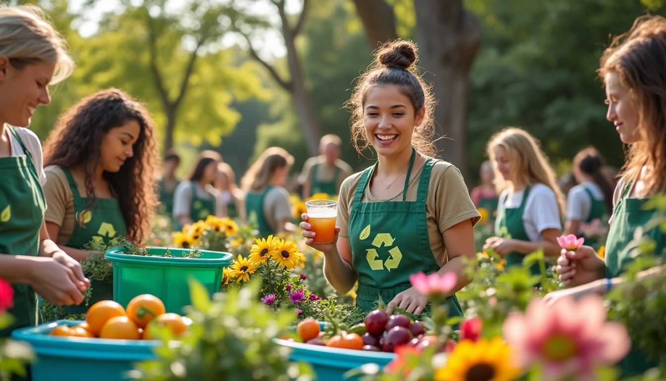 Le bénévolat au service des événements écoresponsables