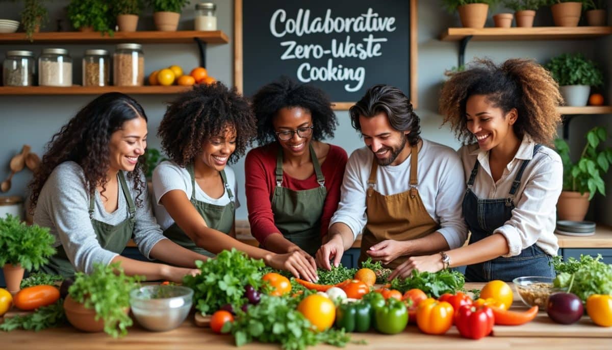 découvrez les bienfaits de la cuisine collaborative zéro déchet, une approche qui encourage le partage des ressources, la créativité culinaire et la réduction des déchets. apprenez à cuisiner de manière responsable tout en tissant des liens sociaux et en contribuant à un mode de vie durable.