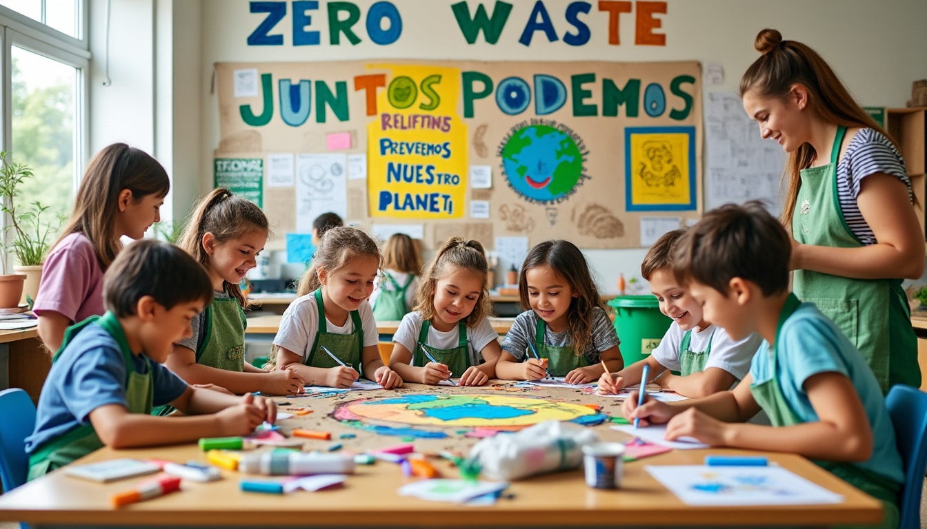 Les possibilités offertes par le zéro déchet à l’école