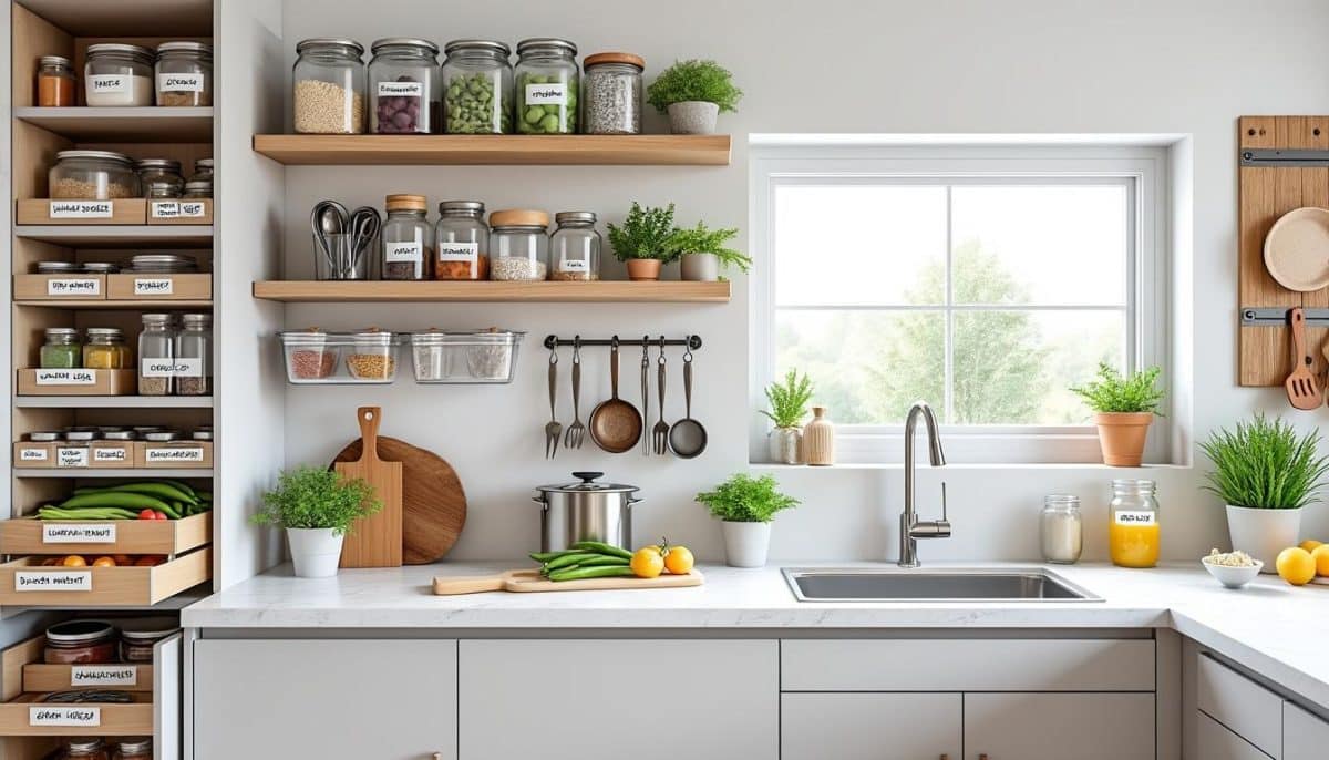 Kitchen Organization Hacks That Stick 🏡✨