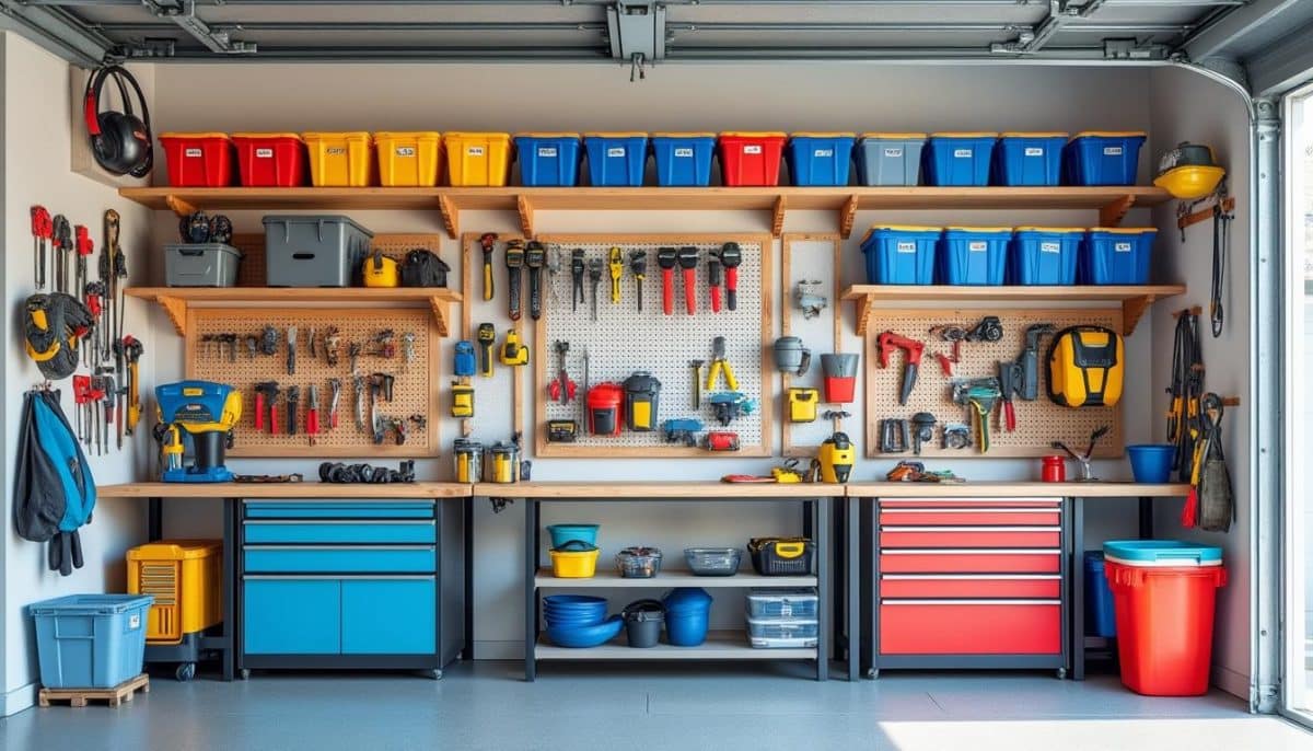 discover 12 easy diy garage storage projects that look professionally done. maximize your space with smart storage solutions and step-by-step guides for an organized, clutter-free garage.