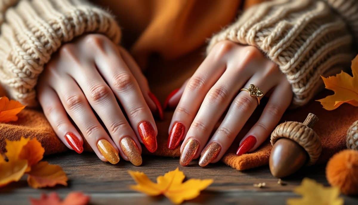discover 15 cozy fall nail designs that perfectly capture the spirit of the season. get inspired with trendy colors, unique patterns, and stylish ideas for your autumn manicure goals.