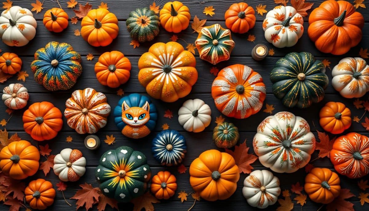 paint your pumpkin: 25 creative designs that outshine carving π¨π