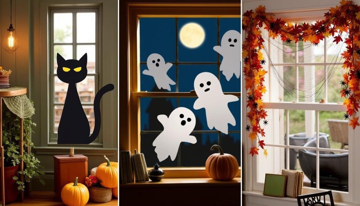 spook up your space: 3 halloween window diy projects under $15 👻🎃