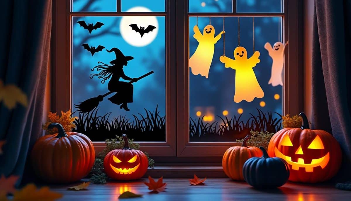 spooky windows: 3 quick halloween diy decorations you can make in 30 minutes π»ππΈοΈ