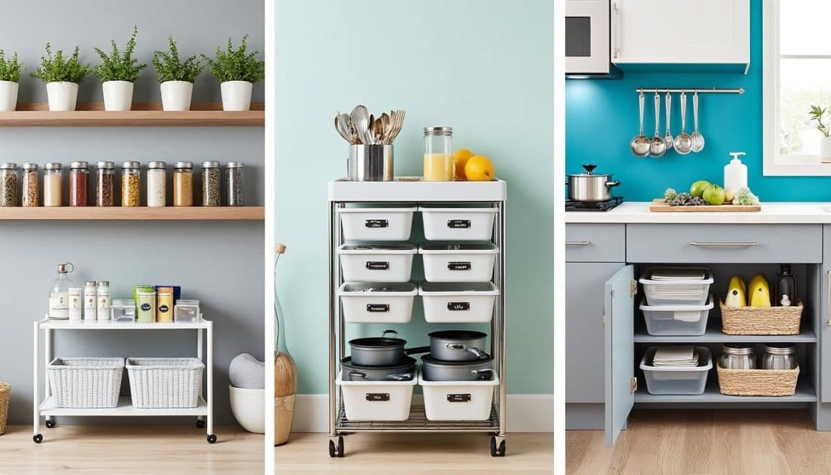 speedy kitchen storage hacks you can do in 30 minutes 🍴🕒