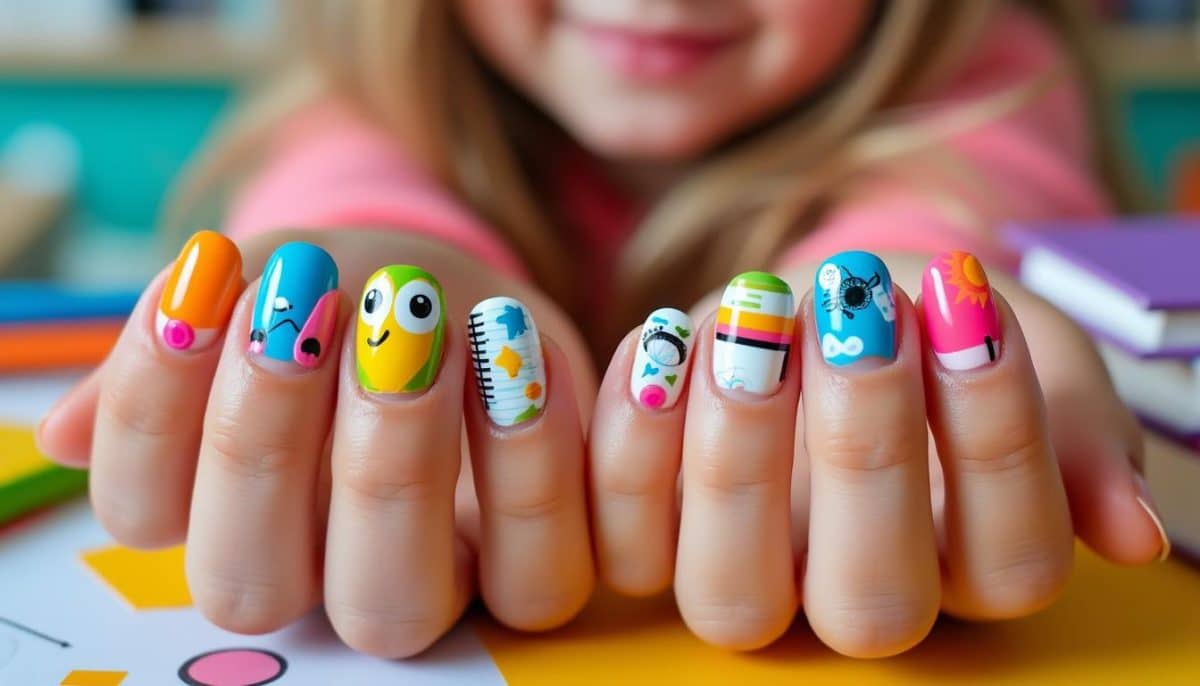 Perfect 4th Grade Back to School Nails 🎒💅
