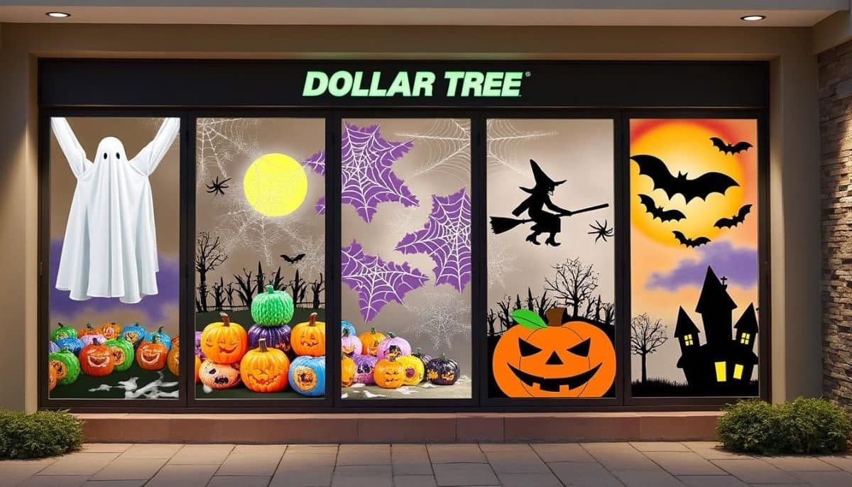 spooky halloween window decor ideas from dollar tree πΈοΈπ»
