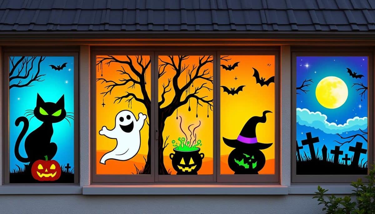 Spooky-But-Easy Halloween Window Painting Ideas π»ποΈ