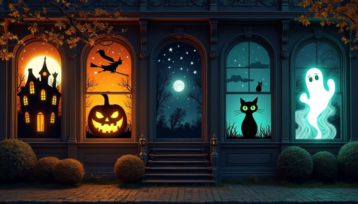 Spooky & Bright: 5 Glowing Halloween Window Painting Ideas π»π¨