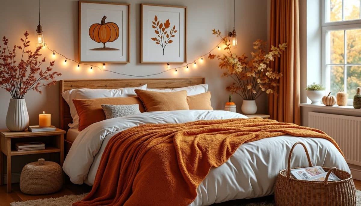 cozy up your space: 7 affordable fall bedroom updates 🍂🛏️