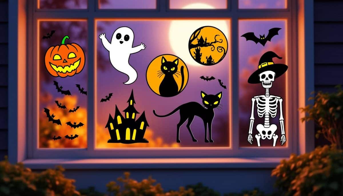Spooktacular Reusable Halloween Window Clings π»π