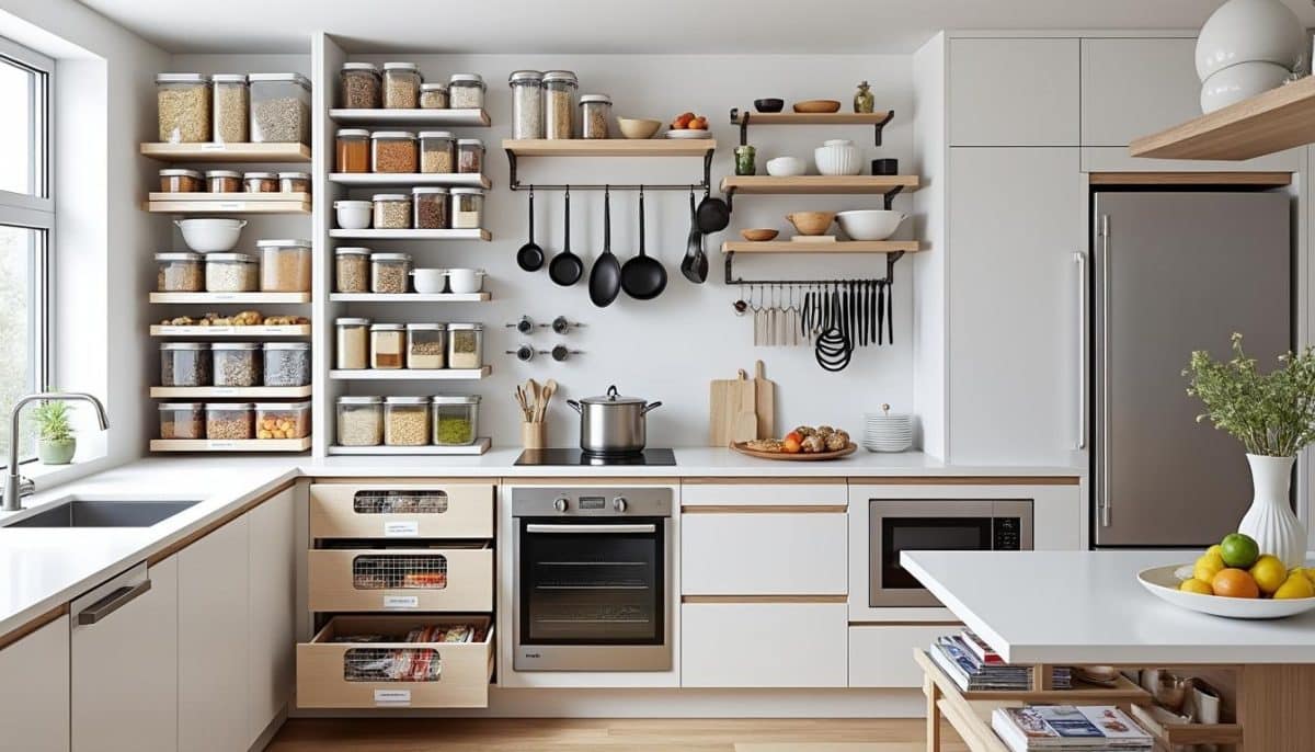 Space-Saving Kitchen Hacks: 8 Genius Tips for a Clutter-Free Cookspace 🚀🍴